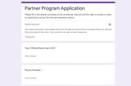 The form will ask them to enter all these details without any errors (Image via Google Form)